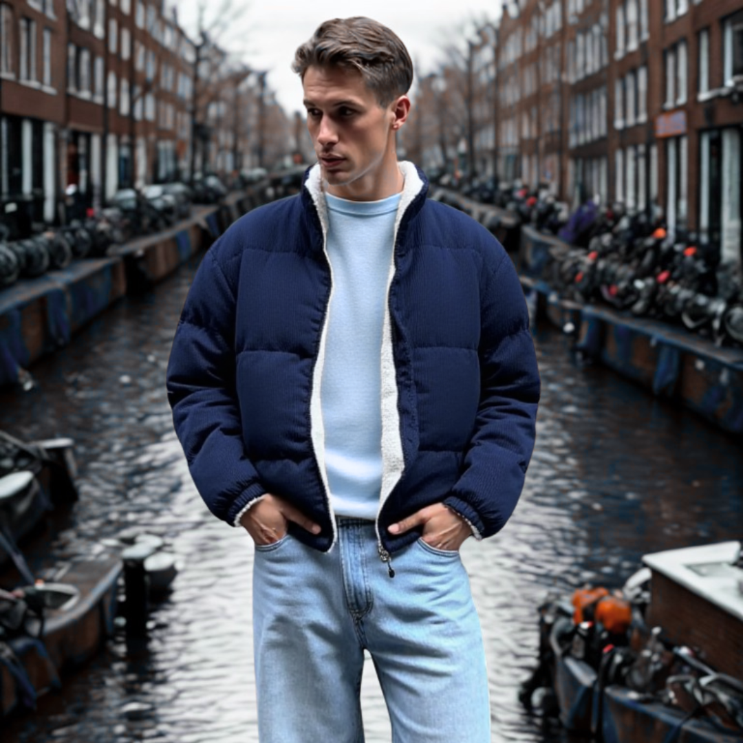 DORIAN - OMKEERBARE CORDUROY JAS