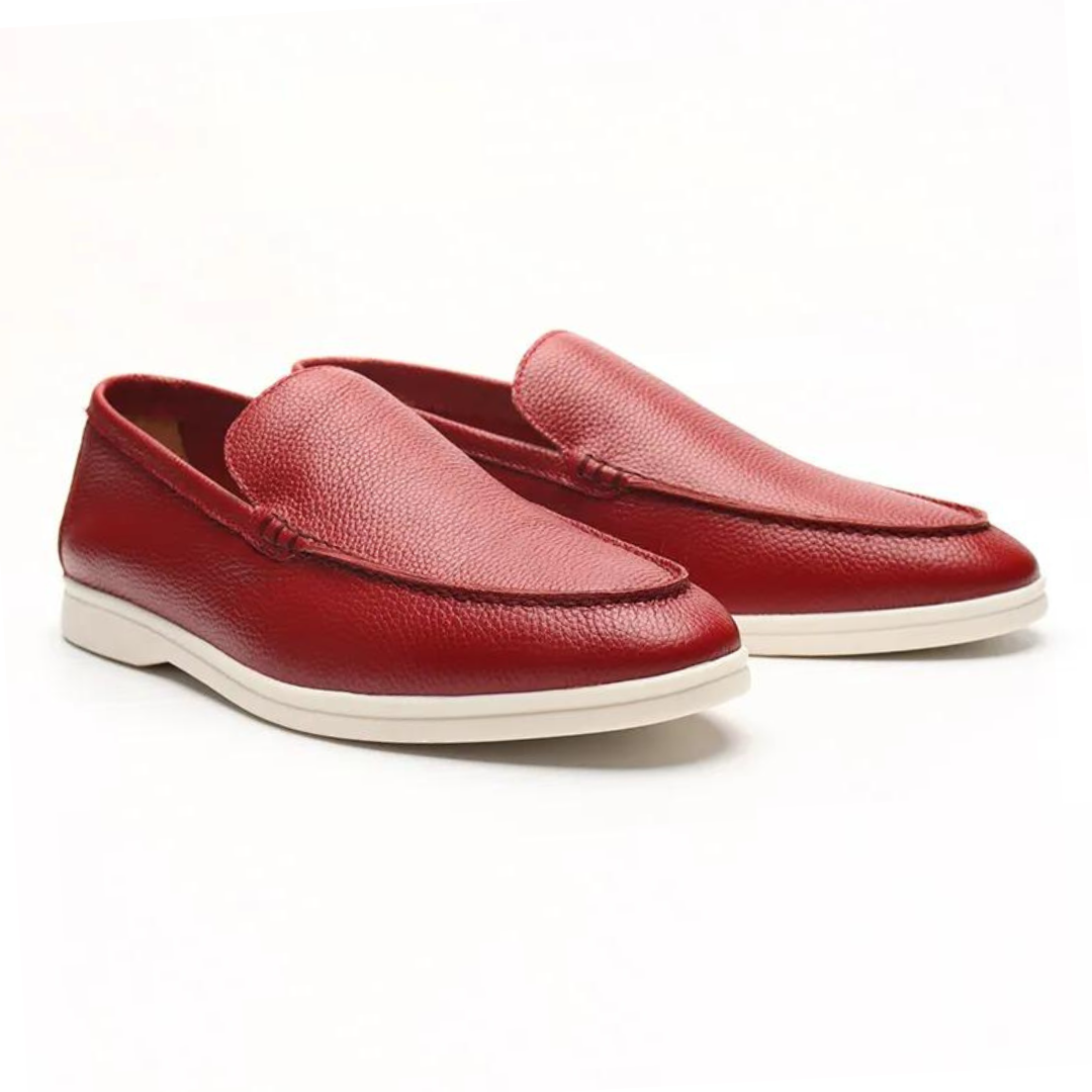 COWHIDE LEATHER LOAFER