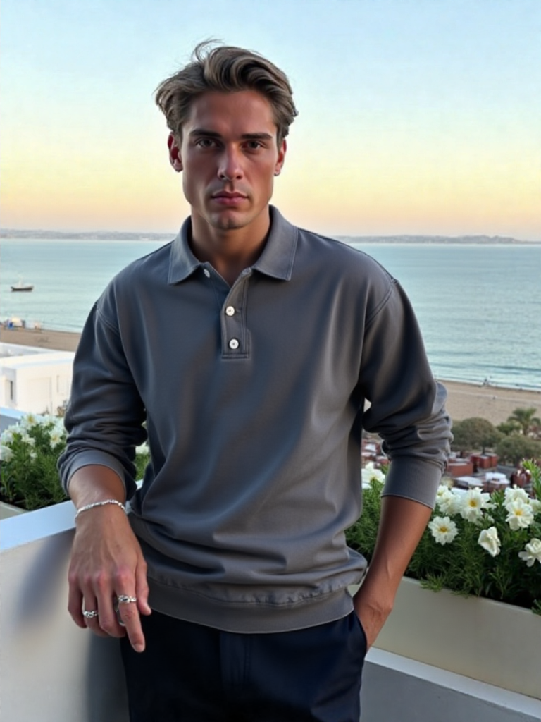 MOHR. HERITAGE POLO LONGSLEEVE