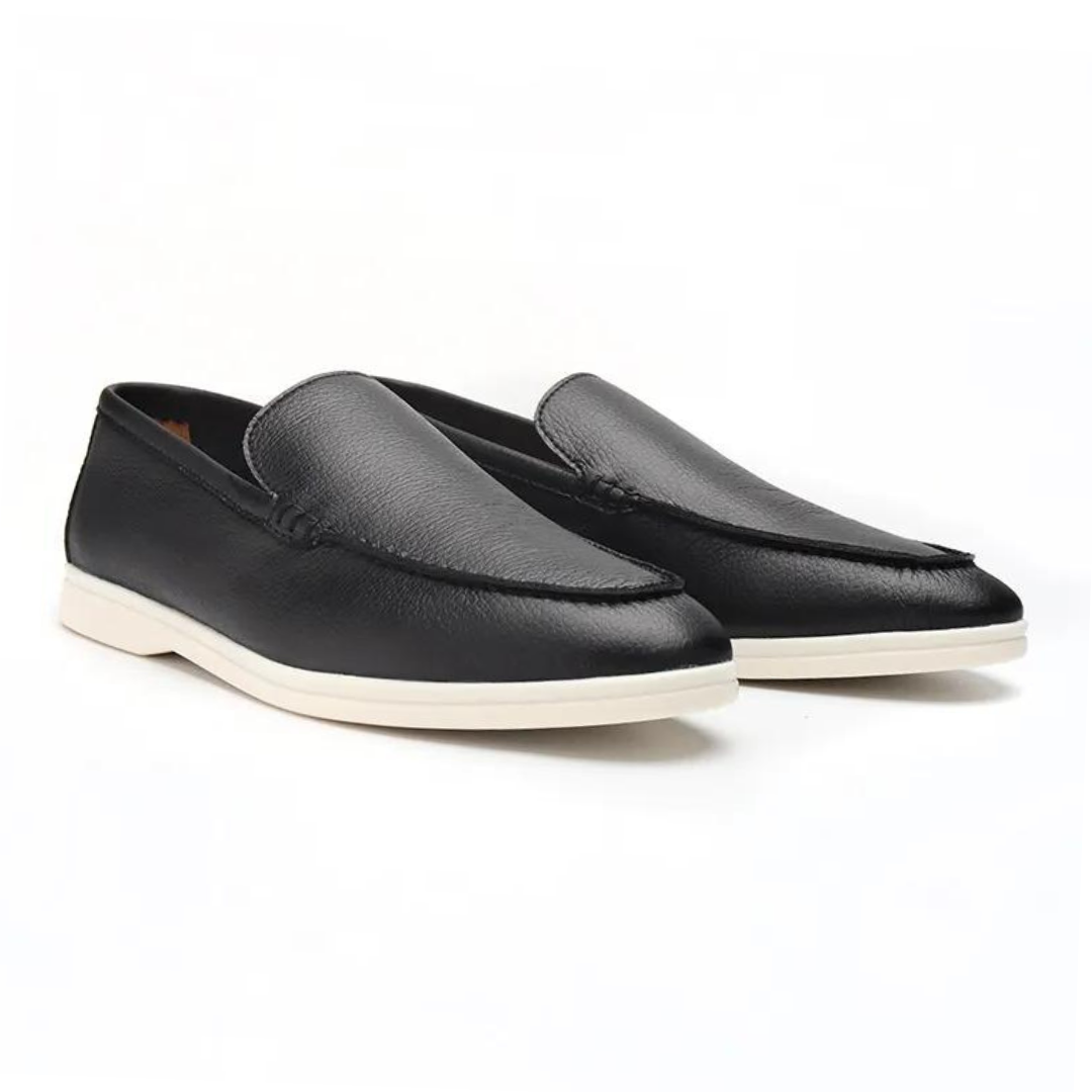COWHIDE LEATHER LOAFER