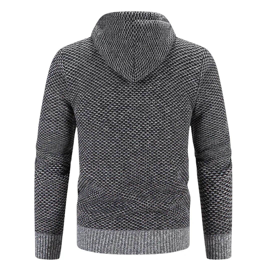 LEONARDO® | FLEECE HOODIE MET RITS