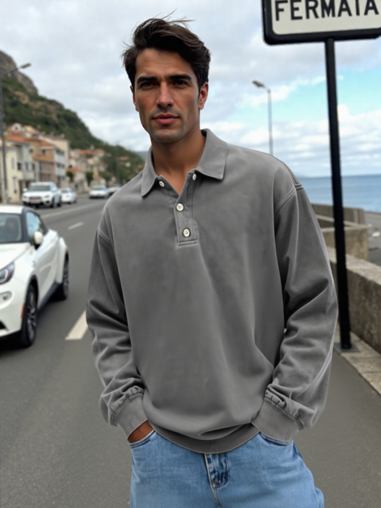 MOHR. HERITAGE POLO LONGSLEEVE