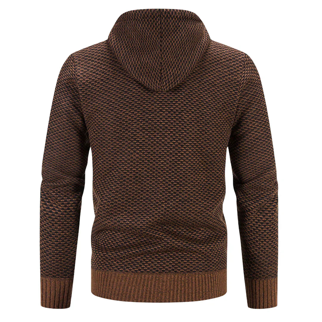 LEONARDO® | FLEECE HOODIE MET RITS