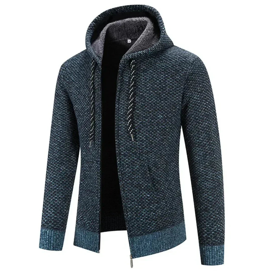 LEONARDO® | FLEECE HOODIE MET RITS