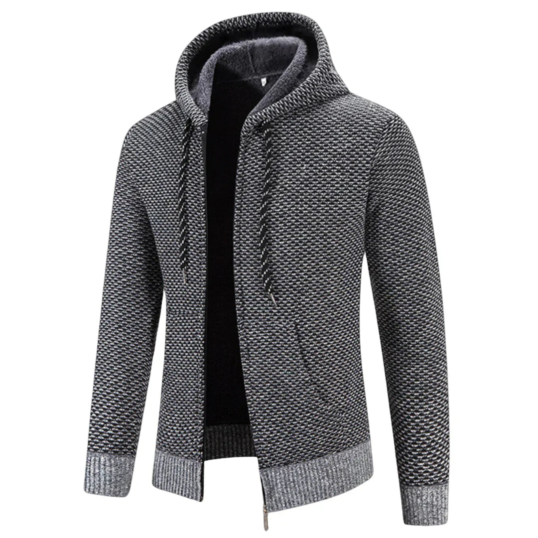 LEONARDO® | FLEECE HOODIE MET RITS