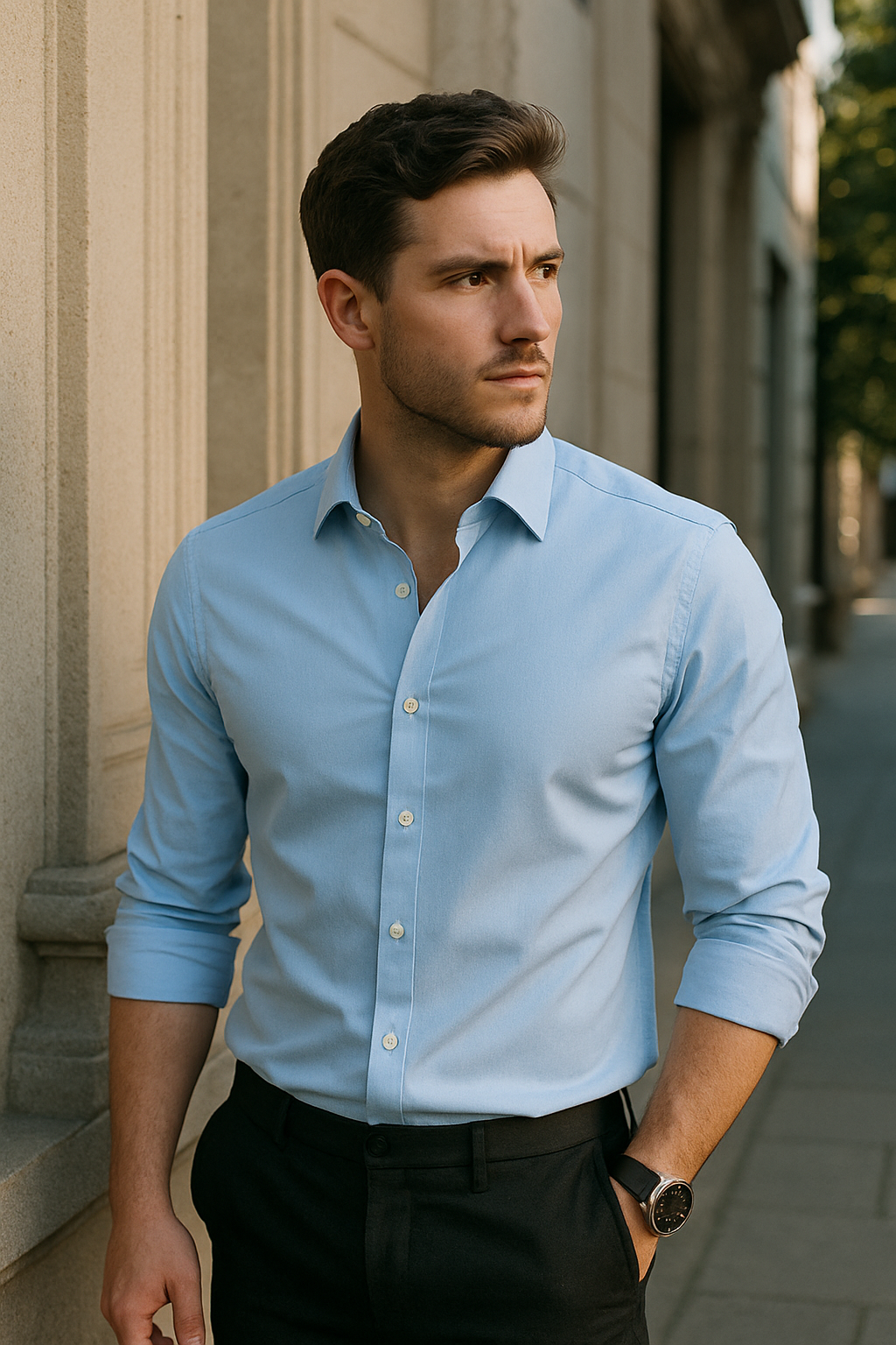 MOHR. SLEEK | STRIJKVRIJ & STRETCHY OVERHEMD