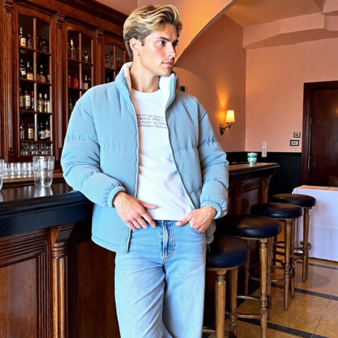 DORIAN - OMKEERBARE CORDUROY JAS