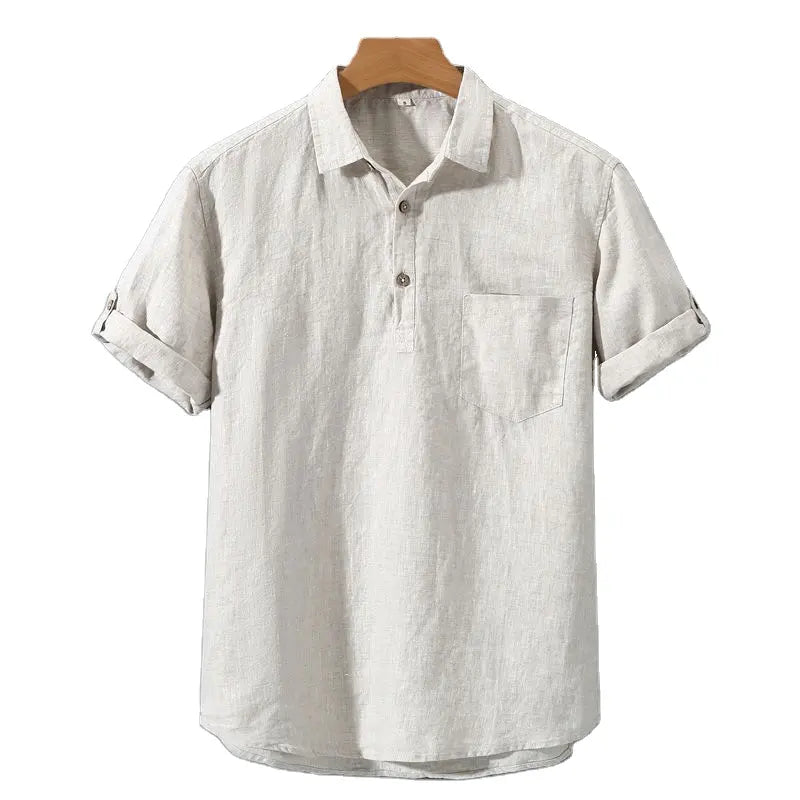 LUXE LINEN POLO