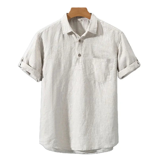 LUXE LINEN POLO