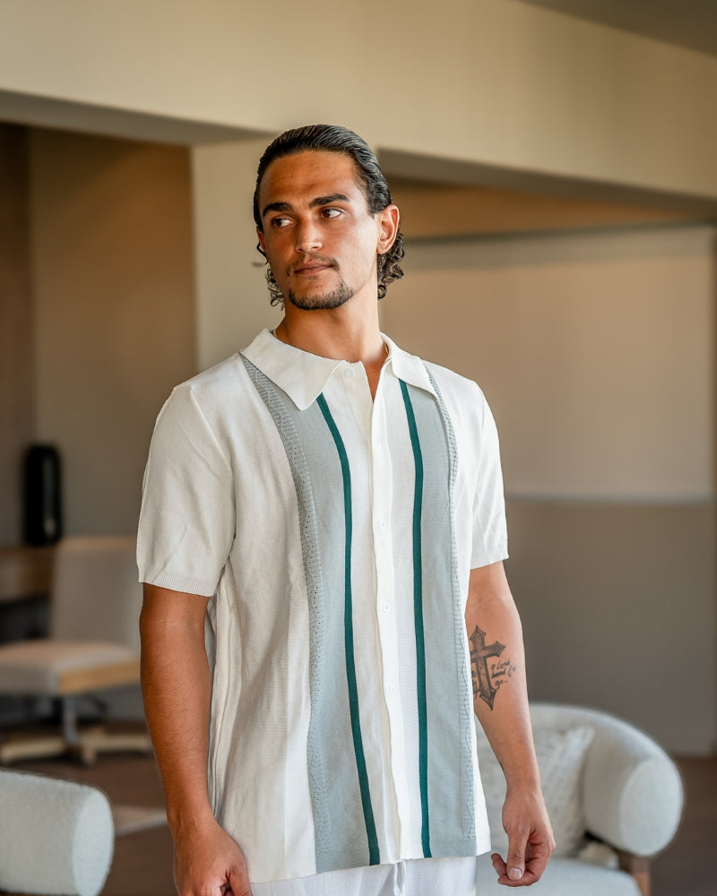 BRETFORT KNITTED POLO