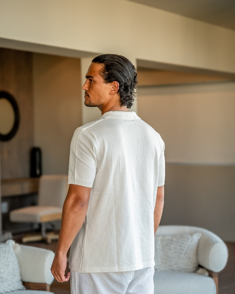 BRETFORT KNITTED POLO