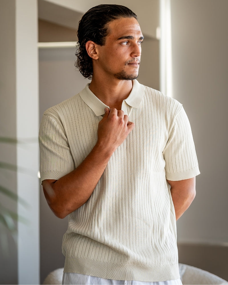 PREMIUM RIBBED POLO
