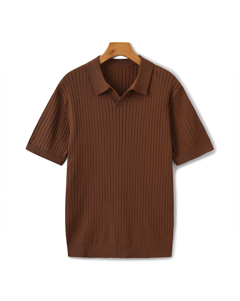 PREMIUM RIBBED POLO