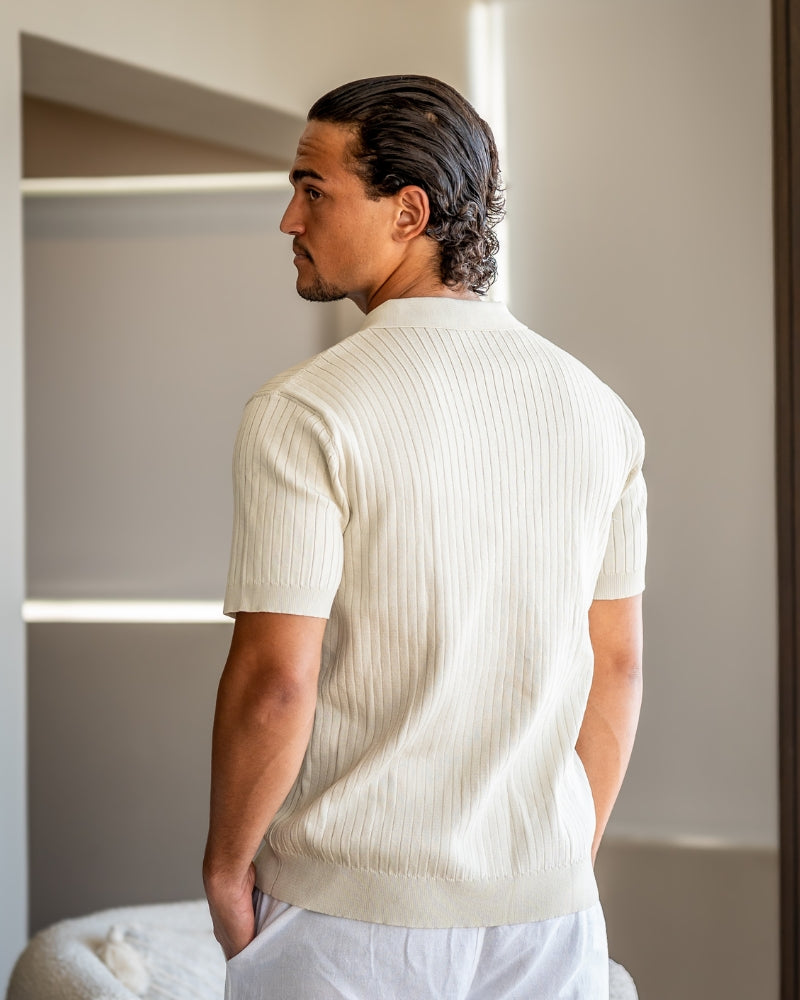 PREMIUM RIBBED POLO