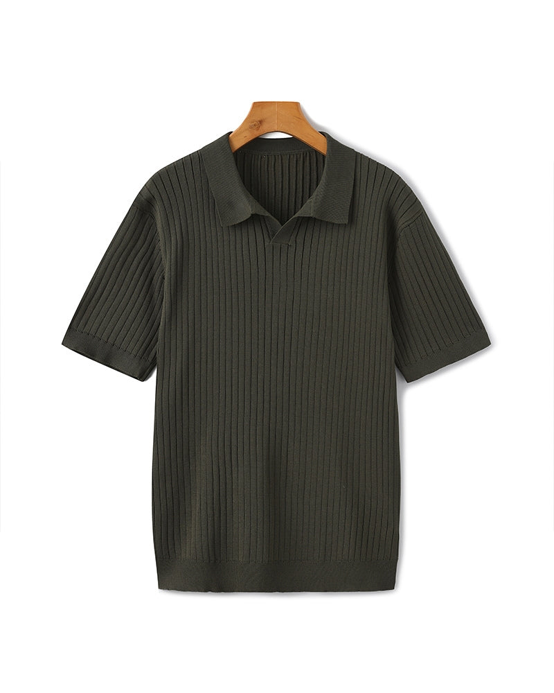 PREMIUM RIBBED POLO