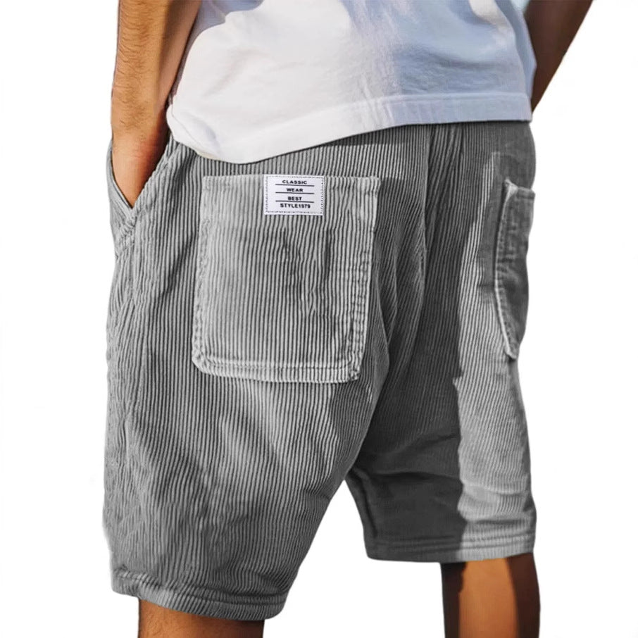 MOHR. CORDUROY SHORTS