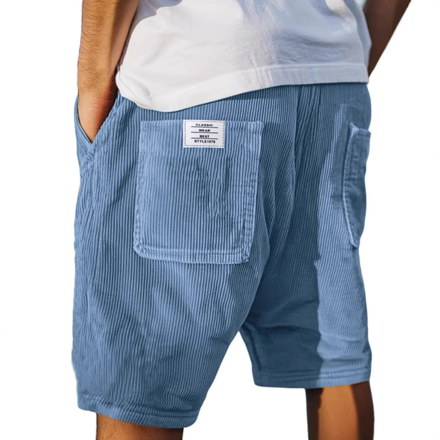 MOHR. CORDUROY SHORTS