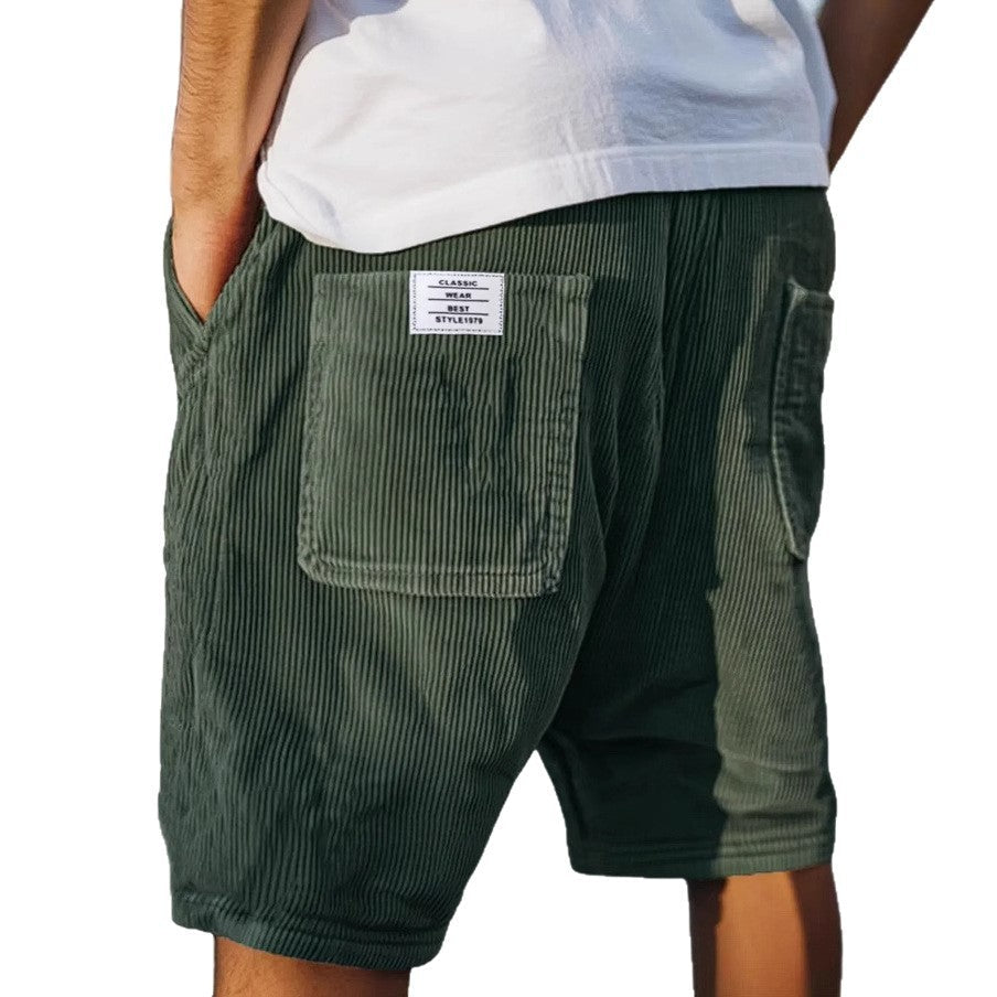 MOHR. CORDUROY SHORTS