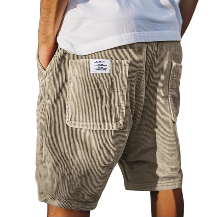 MOHR. CORDUROY SHORTS