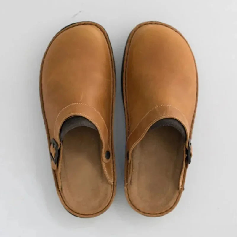 MOHR. Leren Clogs