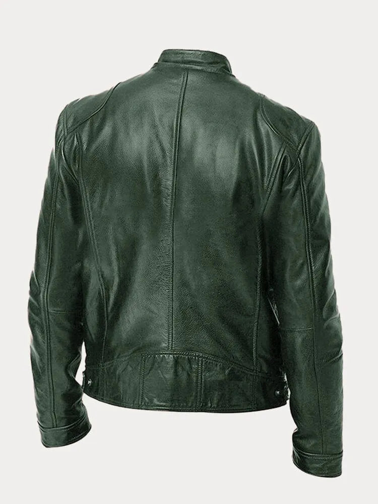 MOHR. LEATHER JACKET