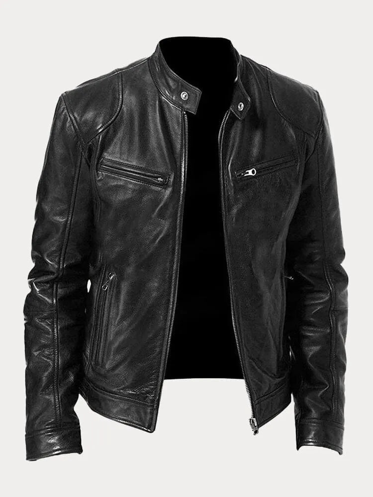 MOHR. LEATHER JACKET