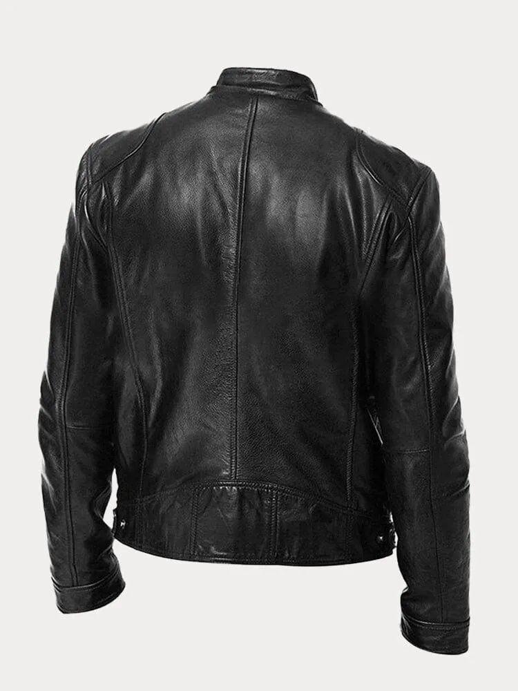 MOHR. LEATHER JACKET