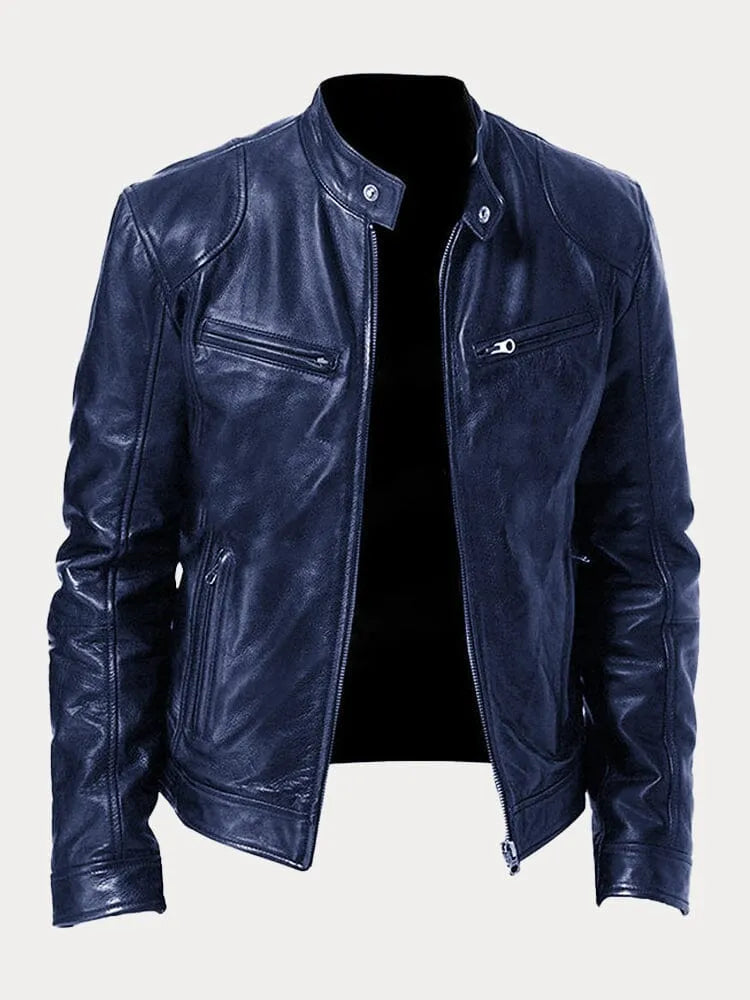 MOHR. LEATHER JACKET