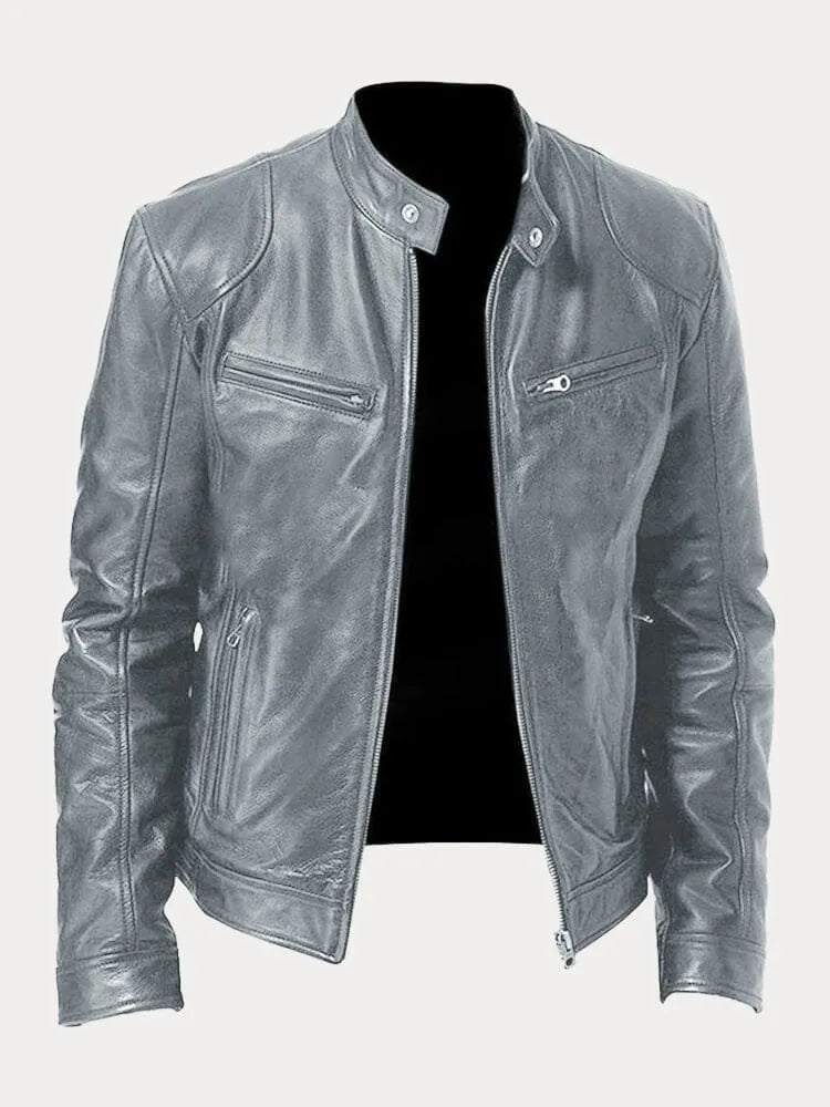 MOHR. LEATHER JACKET