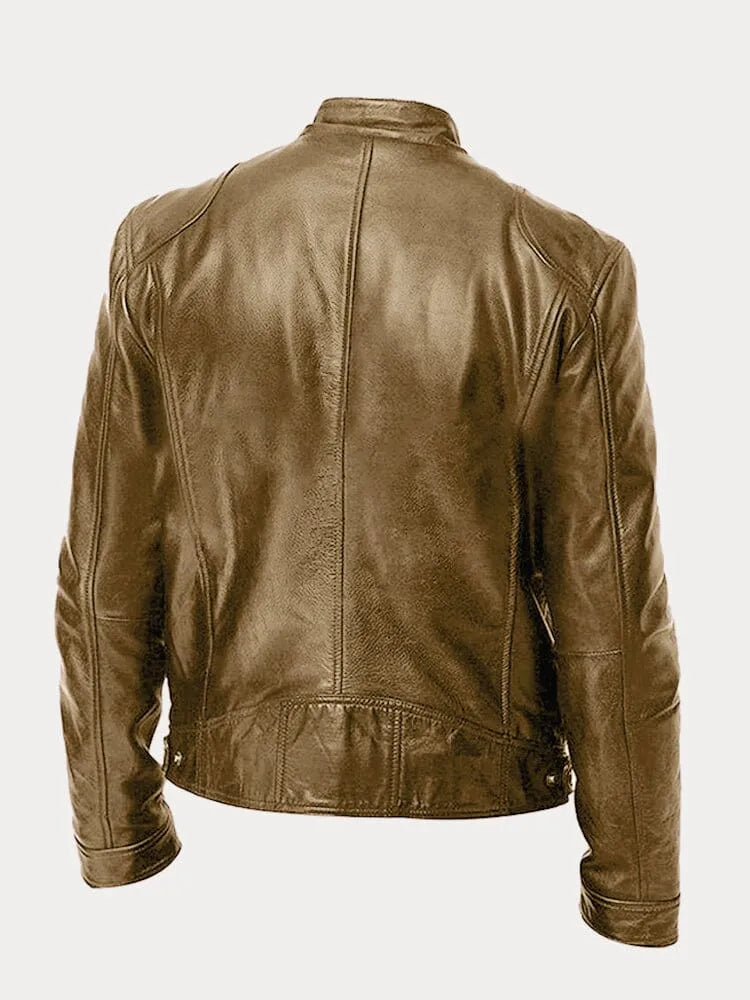 MOHR. LEATHER JACKET