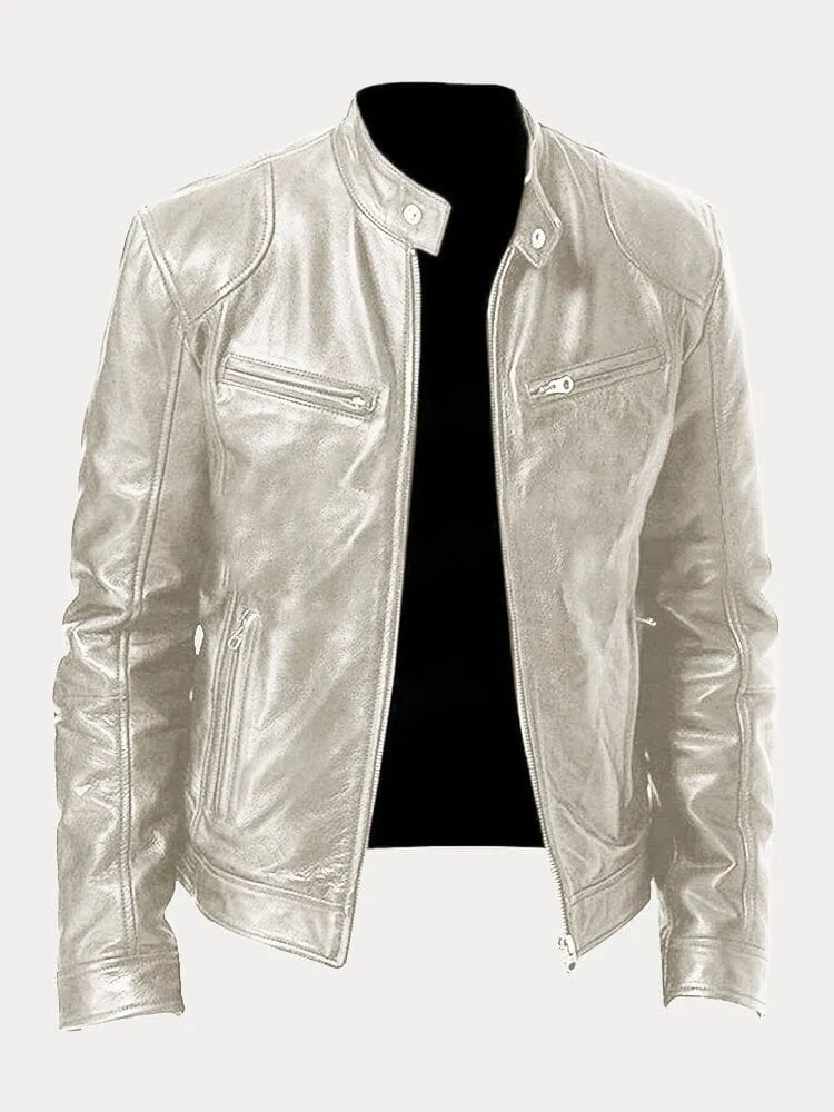 MOHR. LEATHER JACKET