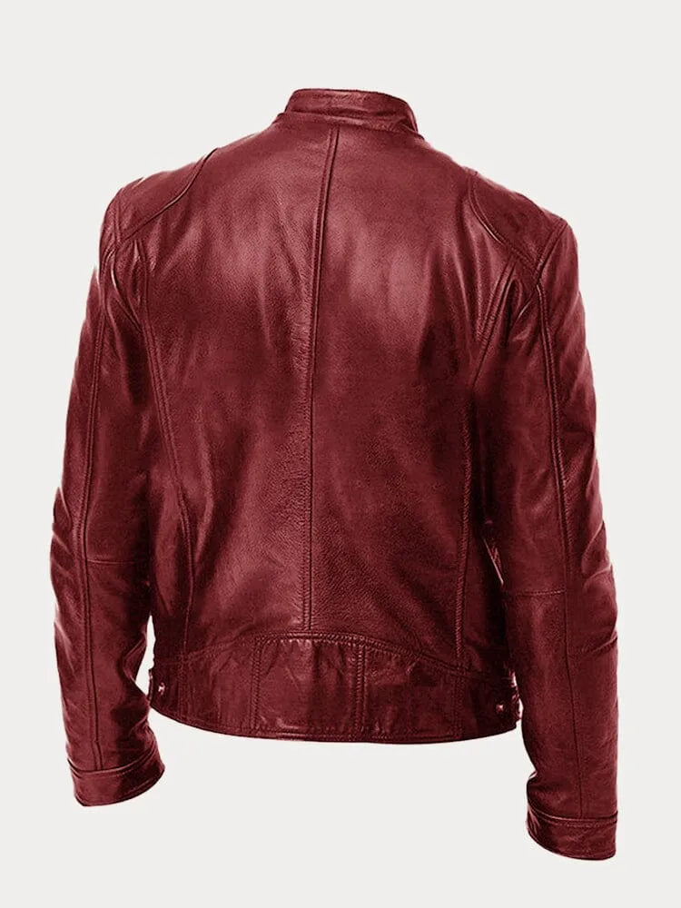 MOHR. LEATHER JACKET