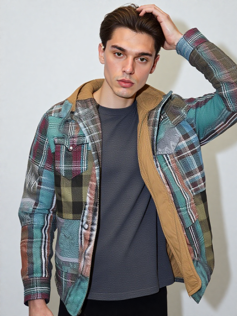 MOHR. PATCHWORK JACKET