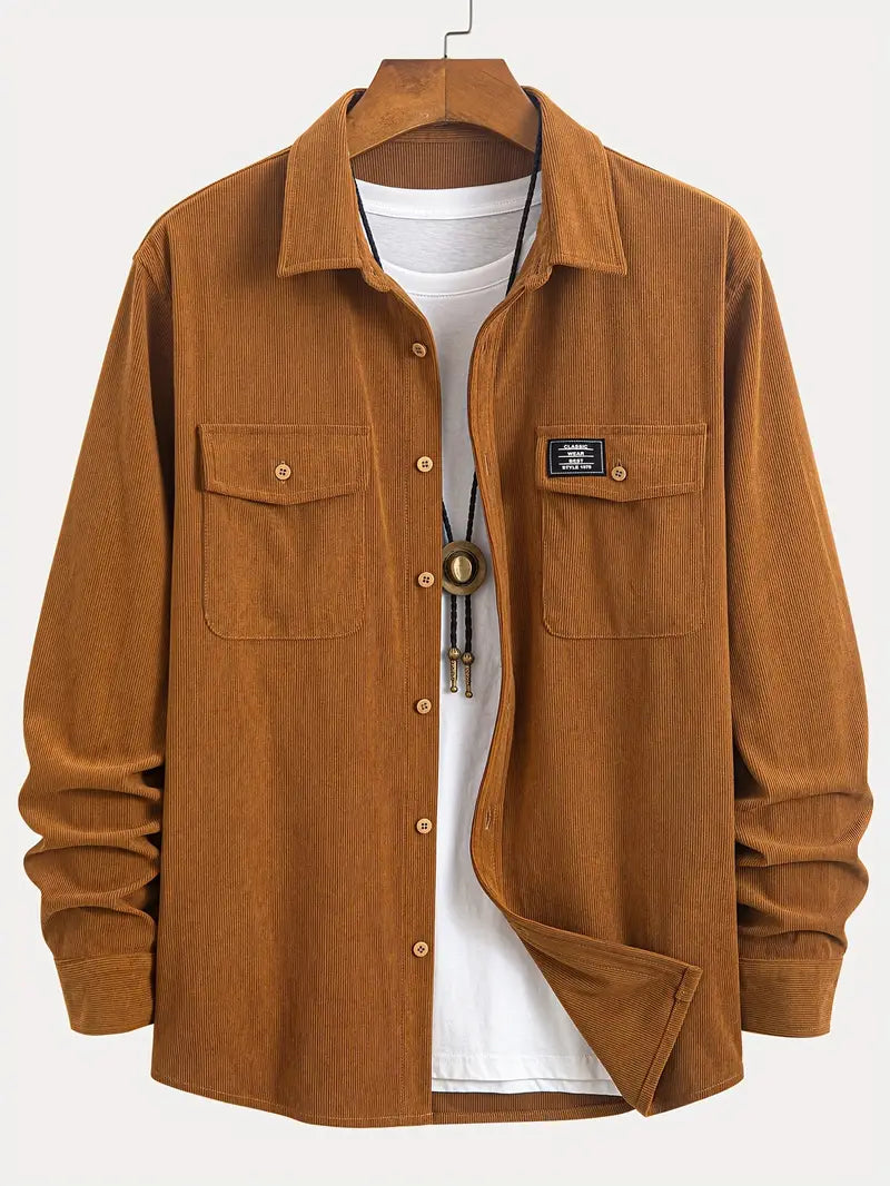 SABLE CORDUROY MET KNOPEN