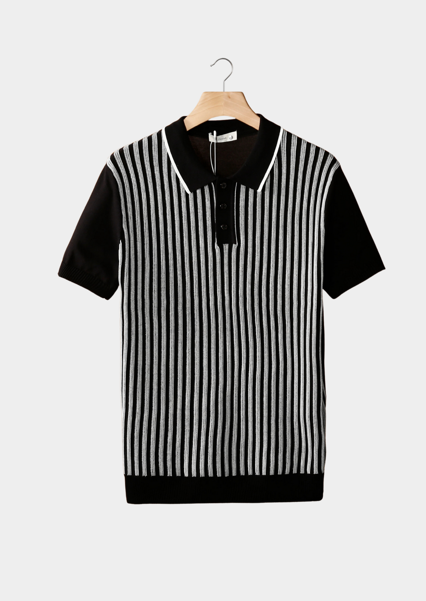 VORO VERTICAL STRIPED POLO