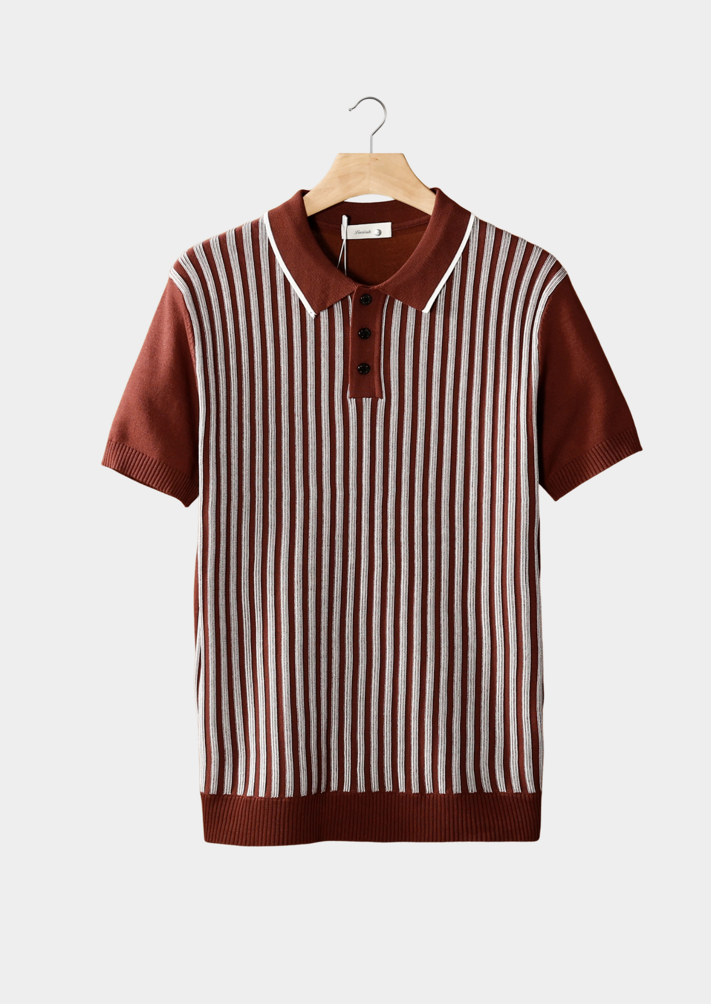 VORO VERTICAL STRIPED POLO