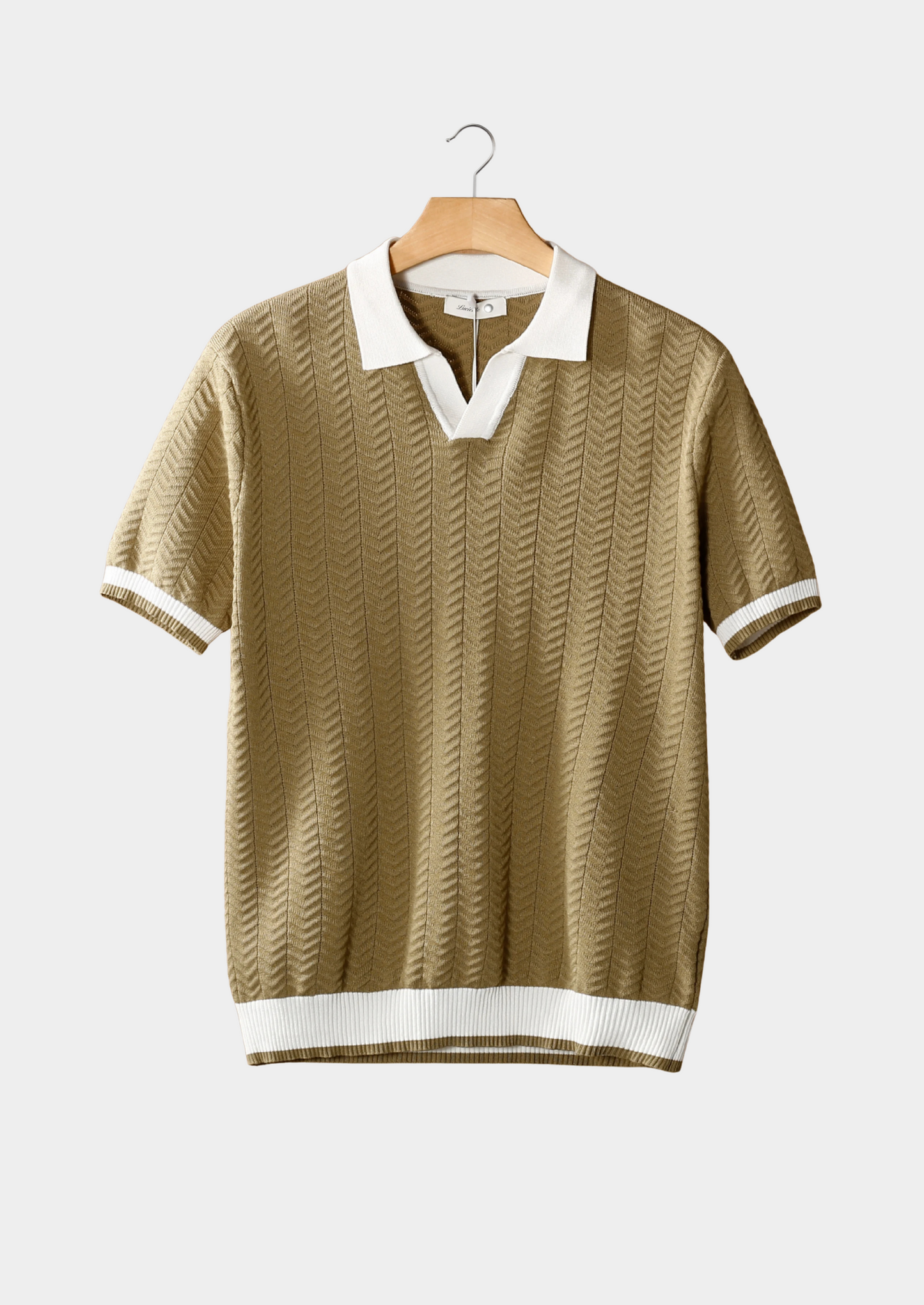VARO CONTRAST TEXTURED POLO