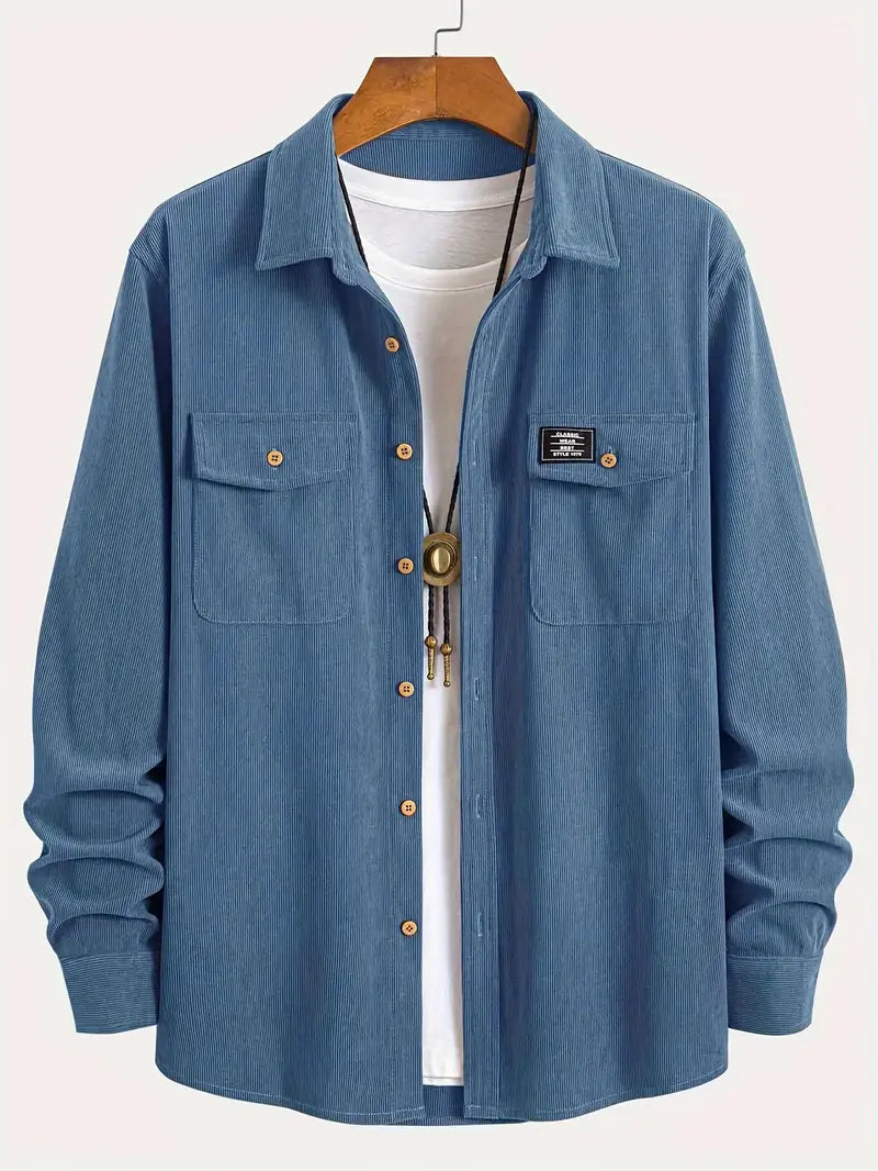 SABLE CORDUROY MET KNOPEN